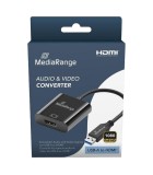 MediaRange USB-A to HDMI Audio and Video Converter 20cm, Black (MRCS232) MediaRange USB-A to HDMI Audio and Video Converter 20cm, Black (MRCS232)