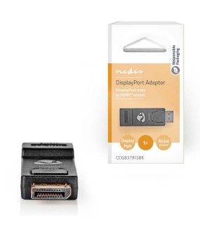 Nedis CCGB37915BK Display Port Male Adaptor to HDMI