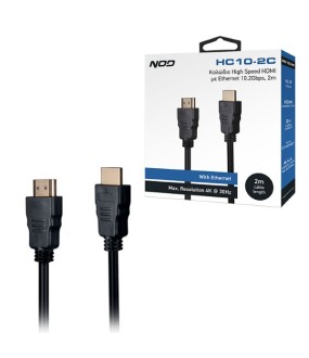 Nod HC10-2C Cable HDMI To HDMI High Definition 4K 2m