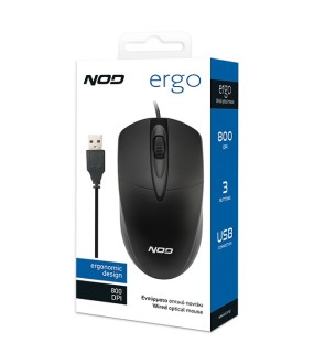 Nod-Ergo Usb Wired Optical Mouse Nod-Ergo Usb Wired Optical Mouse