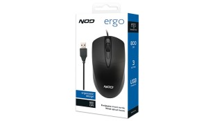Nod-Ergo Usb Wired Optical Mouse