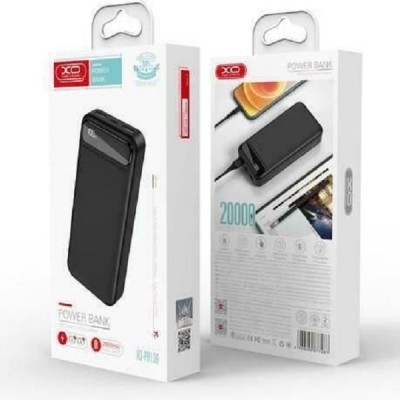 XO PR136 Powerbank 20000 mAh-Με Οθόνη-Λευκό