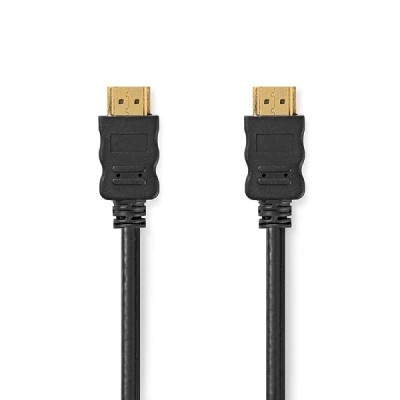 Nedis CVGP34000BK20 High Speed HDMI Cable with Ethernet HDMI Connect To HDMI 2m Bl