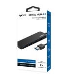 Nod Metal Hub 4.3 Usb 3.2 Gen 4 Ports Black Nod Metal Hub 4.3 Usb 3.2 Gen 4 Ports Black