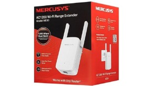 Mercusys AC1200 WiFi Range Extender 1200Mbps Mercusys AC1200 WiFi Range Extender 1200Mbps