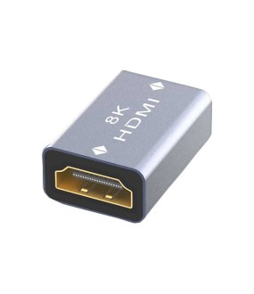 PT Adapter HDMI 2,1V Female to Female 8k 60 Hz Metal PT Adapter HDMI 2,1V Female to Female 8k 60 Hz Metal