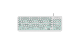 Πληκτρολόγιο Alcatroz Wireless Jellybean A200 Mέντα