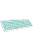 Πληκτρολόγιο Alcatroz Wireless Jellybean A200 Mέντα
