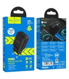 Hoco N27 Φορτιστής Innovative PD20W 1 Θύρα Μαύρο Hoco N27 Φορτιστής Innovative PD20W 1 Θύρα Μαύρο