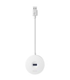 Baseus Round Box USB 3.0 Hub 4 Θυρών με σύνδεση USB-A Λευκό Baseus Round Box USB 3.0 Hub 4 Θυρών με σύνδεση USB-A Λευκό