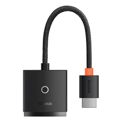 Baseus Lite Series Μετατροπέας HDMI male σε VGA female Μαύρο Baseus Lite Series Μετατροπέας HDMI male σε VGA female Μαύρο