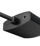 Baseus Lite Series Μετατροπέας HDMI male σε VGA female Μαύρο Baseus Lite Series Μετατροπέας HDMI male σε VGA female Μαύρο