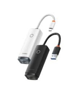 Baseus Lite Series Adapter USB-A To RJ45 1000Mbps Grey Baseus Lite Series Adapter USB-A To RJ45 1000Mbps Grey