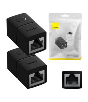 Baseus AirJoy Network Cable Connector Black (2pcs/pack)