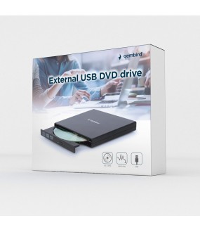 External USB DVD Drive GEMBIRD External USB DVD Drive GEMBIRD
