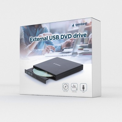 External USB DVD Drive GEMBIRD
