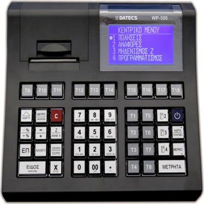 Ταμειακή Μηχανή Datecs WP-500 Μαύρη Ταμειακή Μηχανή Datecs WP-500 Μαύρη