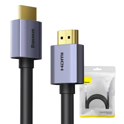 Baseus Cable HDMI To HDMI High Definition 4K 5m Black Baseus Cable HDMI To HDMI High Definition 4K 5m Black