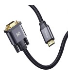 Mcdodo Cable CA-7770 HDMI To VGA 2m Black