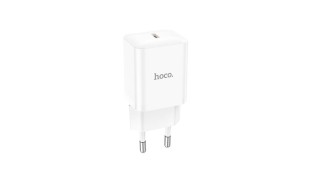 Hoco N27 Φορτιστής Innovative PD20W 1 Θύρα Λευκό