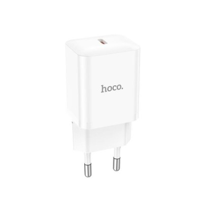 Hoco N27 Φορτιστής Innovative PD20W 1 Θύρα Λευκό