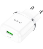 Hoco Φορτιστής Χωρίς Καλώδιο με Θύρα USB-A 18W Quick Charge 3.0 Λευκός (N3 Vigour) Hoco Φορτιστής Χωρίς Καλώδιο με Θύρα USB-A 18W Quick Charge 3.0 Λευκός (N3 Vigour)