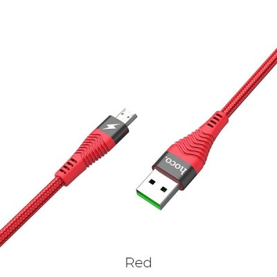 Hoco Cable U53 Καλώδιο Φόρτισης 4Α Micro USB Μαύρο