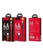 Hoco Cable U53 Καλώδιο Φόρτισης 4Α Micro USB Μαύρο