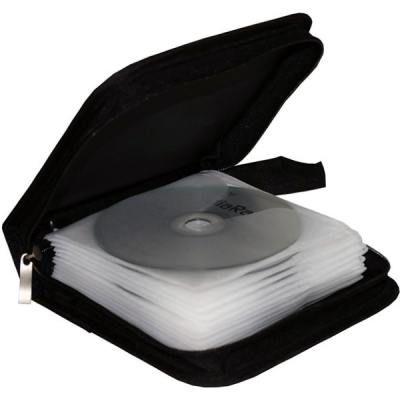 MediaRange BOX50 Nylon Black για 24 CDs