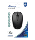 Ποντίκι Mediarange Wireless MROS216 Μαύρο