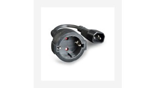 Nod Cable Extension PC 14-020c -C14 2m Μαύρο Nod Cable Extension PC 14-020c -C14 2m Μαύρο