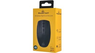 Powertech Ασύρματο Ποντίκι PT-1294/ 1600Dpi Μαύρο
