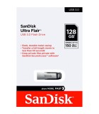 Flash Drive Sandisk Ultra Flair USB 3.0 128GB Flash Drive Sandisk Ultra Flair USB 3.0 128GB