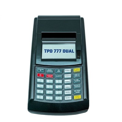 Ταμειακή Μηχανή TPD777 DUAL (REST) Μαύρη