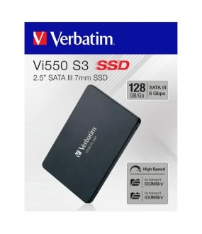 Verbatim Vi550 S3 SSD 128GB τύπου 2.5'' με σύνδεση SATA III