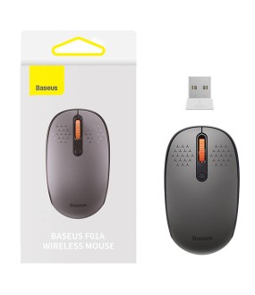Wireless mouse Baseus F01A 2.4G 1600DPI (frosted grey) Wireless mouse Baseus F01A 2.4G 1600DPI (frosted grey)