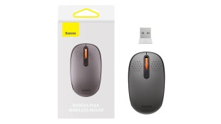 Wireless mouse Baseus F01A 2.4G 1600DPI (frosted grey) Wireless mouse Baseus F01A 2.4G 1600DPI (frosted grey)