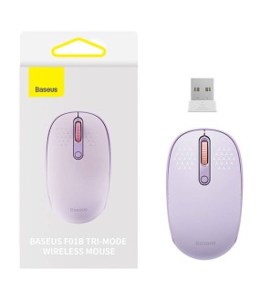 Wireless mouse Baseus F01Β 2.4G 1600DPI (purple) Wireless mouse Baseus F01Β 2.4G 1600DPI (purple)