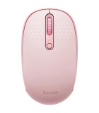 Wireless mouse Baseus F01Β 2.4G 1600DPI (pink)