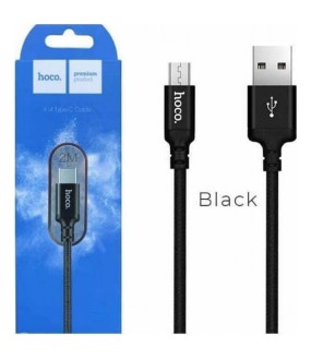 Hoco X14 Times Speed Type C Charging Cable 2m Black