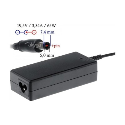 Τροφοδοτικό Laptop Akyga AK-ND-05 19.5V / 3.34A 65W Συμβατό με Hp/Dell/Χωρις Καλώδιο Τροφοδοσίας Τροφοδοτικό Laptop Akyga AK-ND-05 19.5V / 3.34A 65W Συμβατό με Hp/Dell/Χωρις Καλώδιο Τροφοδοσίας