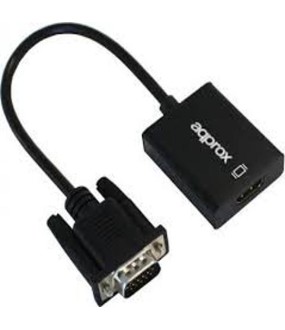 Approx Αντάπτορας HDMI to VGA With Audio Output