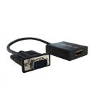 Aqprox Μετατροπέας VGA male σε HDMI female (appC25) Aqprox Μετατροπέας VGA male σε HDMI female (appC25)
