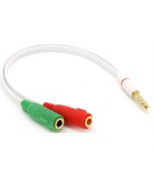 Delock Μετατροπέας 3.5mm male σε 2 x 3.5mm female (65447) Delock Μετατροπέας 3.5mm male σε 2 x 3.5mm female (65447)