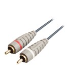 Bandridge Stereo Audio Cable 2x RCA male - 2x RCA male 2m (BAL4202) Bandridge Stereo Audio Cable 2x RCA male - 2x RCA male 2m (BAL4202)