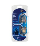 Bandridge Stereo Audio Cable 2x RCA male - 2x RCA male 2m (BAL4202) Bandridge Stereo Audio Cable 2x RCA male - 2x RCA male 2m (BAL4202)