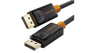 Cabletime Cable DisplayPort male - DisplayPort male 4k/60Hz 3m Μαύρο CT-AV585-01G-B3 Cabletime Cable DisplayPort male - DisplayPort male 4k/60Hz 3m Μαύρο CT-AV585-01G-B3