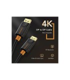 Cabletime Cable DisplayPort male - DisplayPort male 4k/60Hz 3m Μαύρο CT-AV585-01G-B3 Cabletime Cable DisplayPort male - DisplayPort male 4k/60Hz 3m Μαύρο CT-AV585-01G-B3