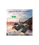 Cabletime Cable DisplayPort male - DisplayPort male 4k/60Hz 3m Μαύρο CT-AV585-01G-B3 Cabletime Cable DisplayPort male - DisplayPort male 4k/60Hz 3m Μαύρο CT-AV585-01G-B3