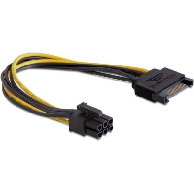 Καλώδιο Sata Το 6 Pin Για PCI Express 0,2m